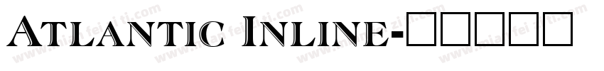 Atlantic Inline字体转换